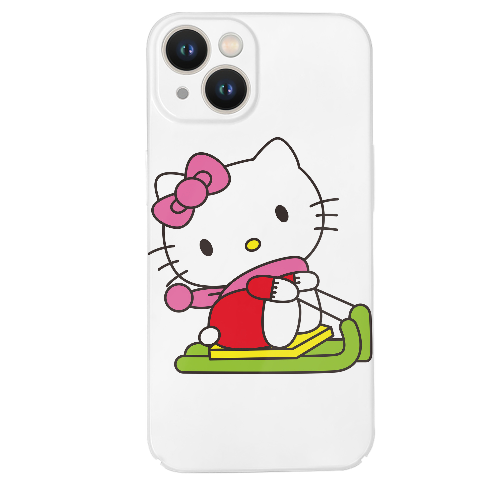 （画像用） Hello Kitty ハローキティ 【iPhone 14シリーズ対応】ハードケース